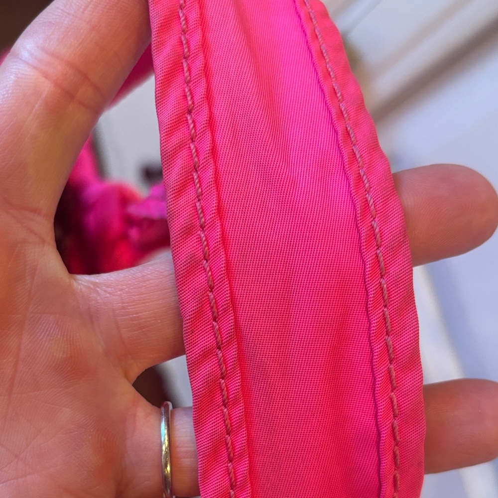 Marc Jacobs Bright Pink Quilted Tote with Knotted Handles - Picture 5 of 7